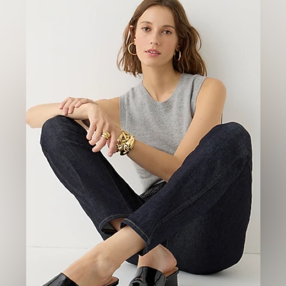 J.Crew Vintage Slim Straight Resin Wash Jean NWT 14/32